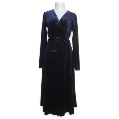 Omlottklänning (Blå, Guldfärgad) från Minus Elastan