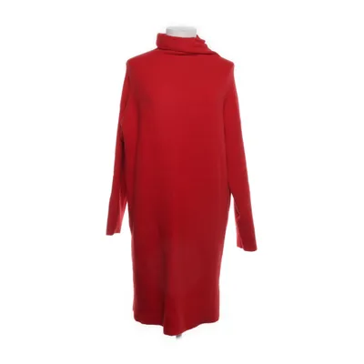 Turtleneck dress (Red) from Shk Viscose, Wool
