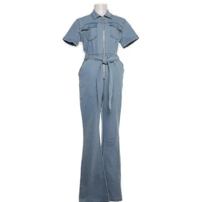 Byxdress (Blå) från Nasty Gal Bomull, Elastan, Polyester