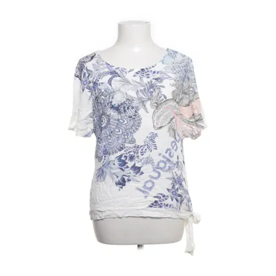 Top (White, Multicolored) from Desigual Elastane, Viscose