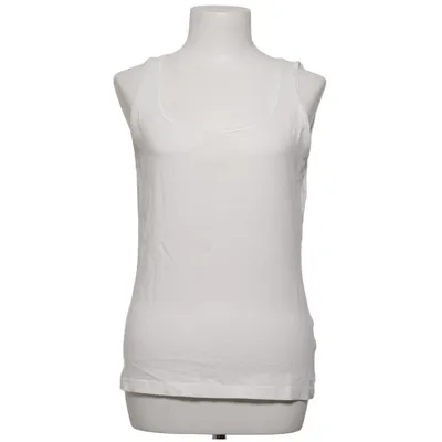 Tank­top (Weiß) von Flash Essential Elasthan, Bio-Baumwolle