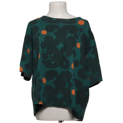 T-shirt (Grøn, Orange, Flerfarvet) fra Marimekko x Uniqlo Bomuld