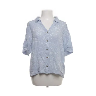 Chemise à manches courtes (Bleu, Blanc) de Minus Viscose