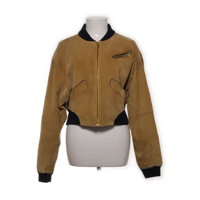 Leather jacket (Beige) from Leather Sound Cotton, Leather