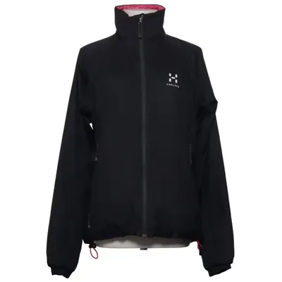 Träningsjacka (Svart, Rosa) från Haglöfs Återvunnen polyester