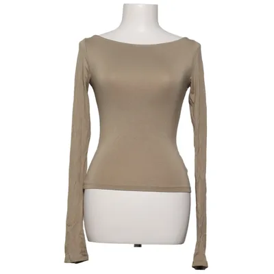 Long sleeve T-shirt (Beige) from A-DSGN Elastane, Modal, Tencel
