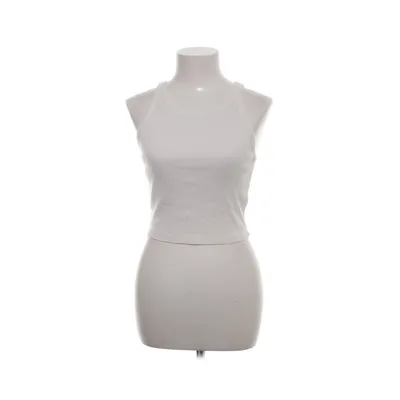 Tanktop (Beige) van Bershka Katoen, Elastaan