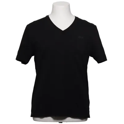 T-shirt (Zwart) van Lacoste Live Katoen
