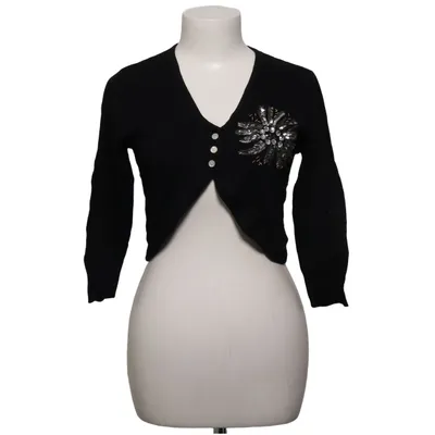 Boléro (Noir) de Flash Angora, Cachemire, Coton, Polyamide, Viscose