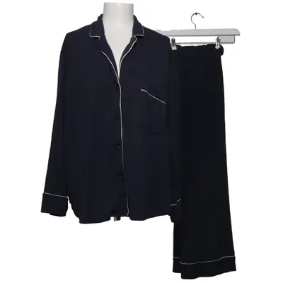 Pyjamas (Blå, Flerfärgad) från H&M Polyester, Viskos, Elastan
