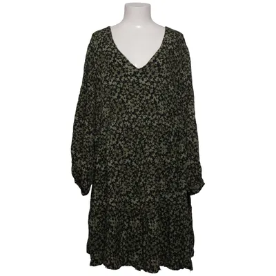 Dress (Green, Black) from New Look Curves Viscose