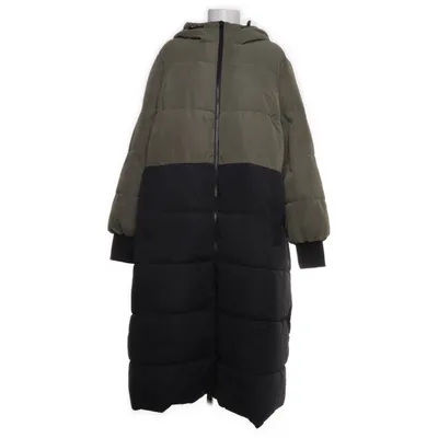 Vinterkappa (Grön, Svart) från Zizzi Polyamid, Polyester