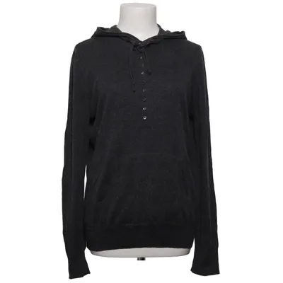 Kapuzenpullover (Grau) von Hessnatur Kaschmir, Baumwolle, Seide