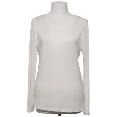 T-shirt à manches longues (Blanc) de Change Lingerie Soie