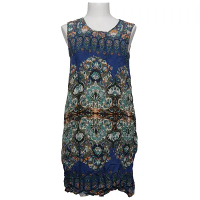 Dress (Blue, Multicolored) from Indiska Viscose