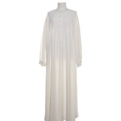 Maxi jurk (Wit) van Aawoe Abaya Polyester