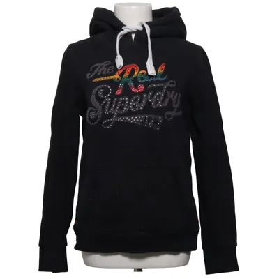 Sweat à capuche (Noir) de Superdry Coton, Polyester