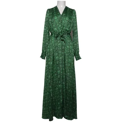 Maxi jurk (Groen, Zwart) van Birgitte Herskind