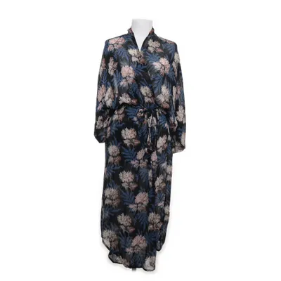 Wikkeljurk (Zwart, Blauw, Beige) van Ganni Viscose