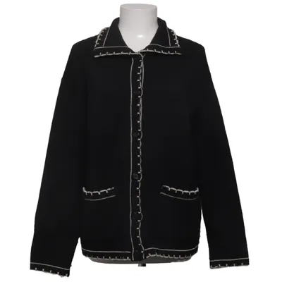 Cardigan (Noir, Blanc) de Moschino Jeans Laine