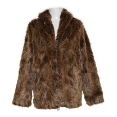 Vinterjakke (Brun) fra ASOS Akryl, Polyester