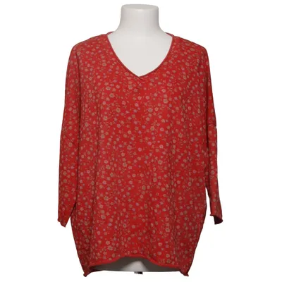 Blus (Röd, Flerfärgad) från Mumu Bomull, Polyester