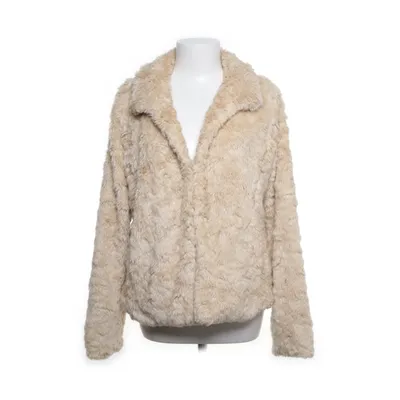 Pälskappa (Beige, Vit) från Abercrombie & Fitch