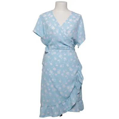 Wikkeljurk (Blauw, Wit) van Escape Polyester