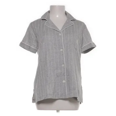 Pajama shirt (Gray, White) from Lauren Ralph Lauren Cotton