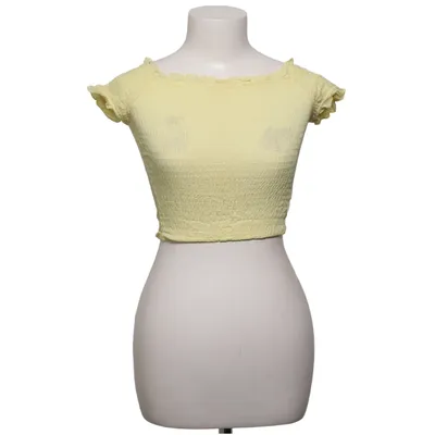 Crop top (Jaune) de Bershka Viscose