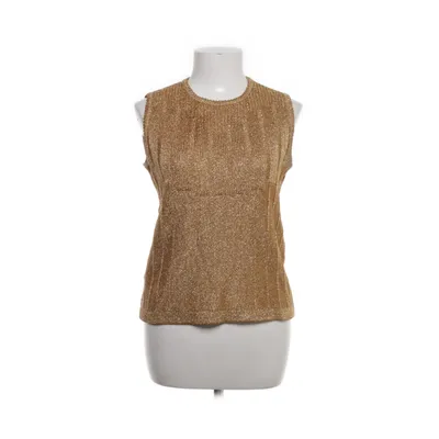 T-shirt (Guld) fra Dralon Akryl, Polyester, Viscose