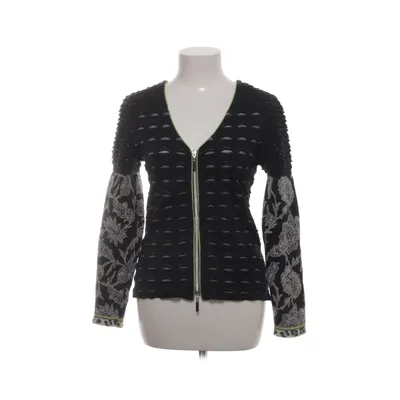 Kofta (Svart, Flerfärgad) från Eva & Claudi Polyamid, Viskos, Ull