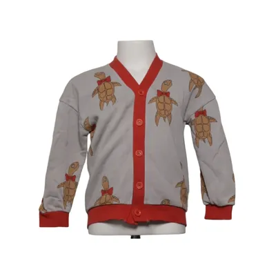 Strickjacke (Grau, Rot, Mehrfarbig) von Mini Rodini Bio-Baumwolle