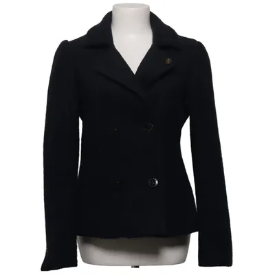 Pea coat (Blue) from Maison Scotch Polyester, Wool