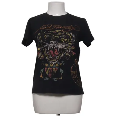 T-shirt (Sort, Flerfarvet) fra Ed Hardy Bomuld