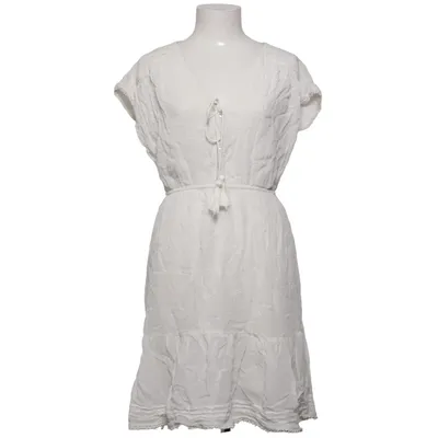 Dress (White) from Indiska Cotton, Polyester, Viscose
