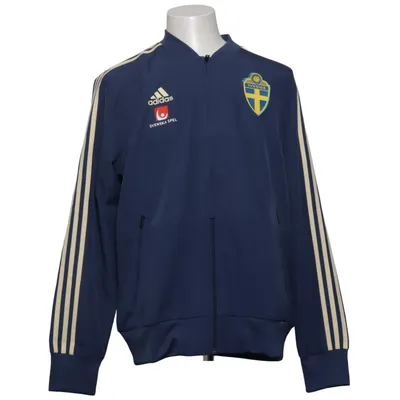 Träningsjacka (Blå, Gul) från Adidas Polyester