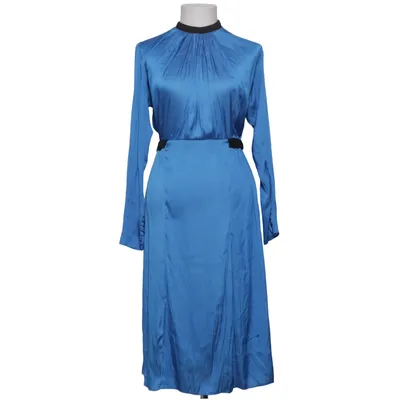 Robe longue (Bleu, Noir) de Zara Woman Studio