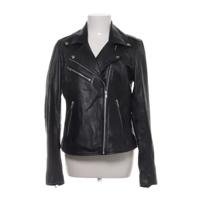 Bikerjacka (Svart) från Morena Skinn, Polyester