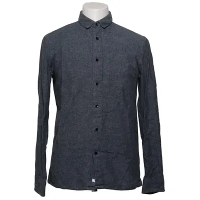 Shirt (Grijs) van Anerkjendt Katoen, Linnen