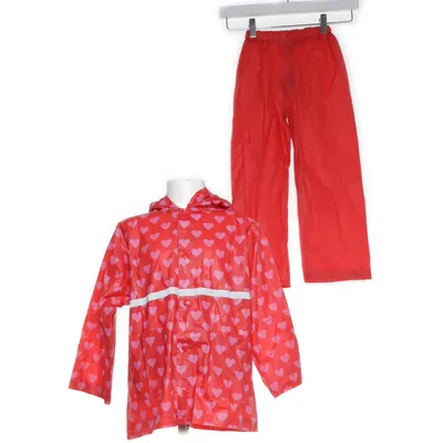 Rainwear (Red, Multicolored)
