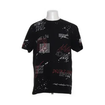 T-shirt (Sort, Flerfarvet) fra Black Squad Bomuld