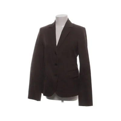 Blazer (Brown) from United Colors of Benetton Acetate, Cotton, Elastane, Viscose