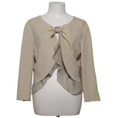Bolero (Beige) van Armani Collezioni Leer, Zijde