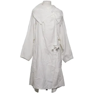 Trenchcoat (Wit) van Gunilla Pontén Katoen, Elastaan