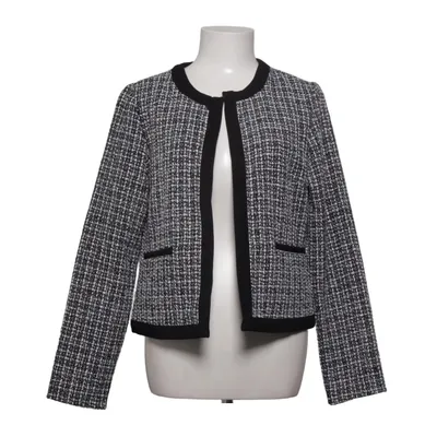 Jacket (Black, White) from VILA Clothes Acrylic, Cotton, Elastane, Polyamide, Polyester, Viscose