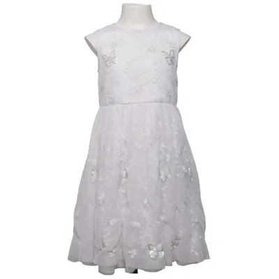 Robe de fille de fleur (Blanc) de Primark Premium Polyester