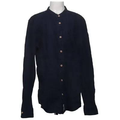 Shirt (Blauw) van Lindex Kids Katoen, Linnen