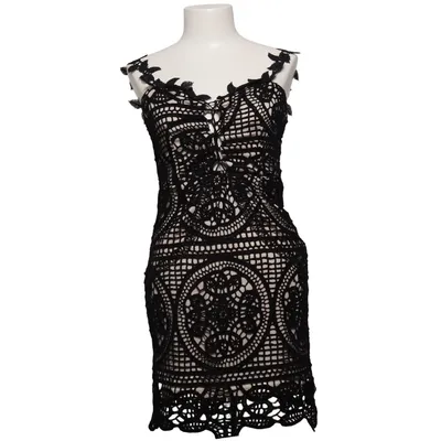 Cocktailjurk (Zwart, Beige) van Pink Boutique Polyester