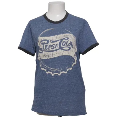 T-shirt (Blue) from Pepsi Cotton, Polyester, Viscose